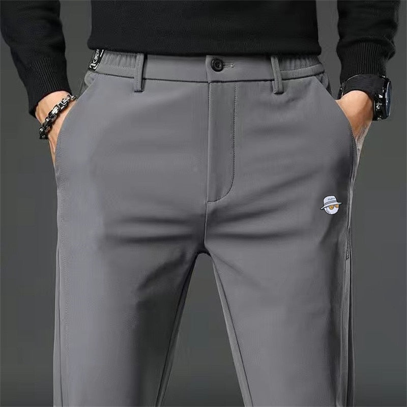 Elasticated Casual Golf Trousers