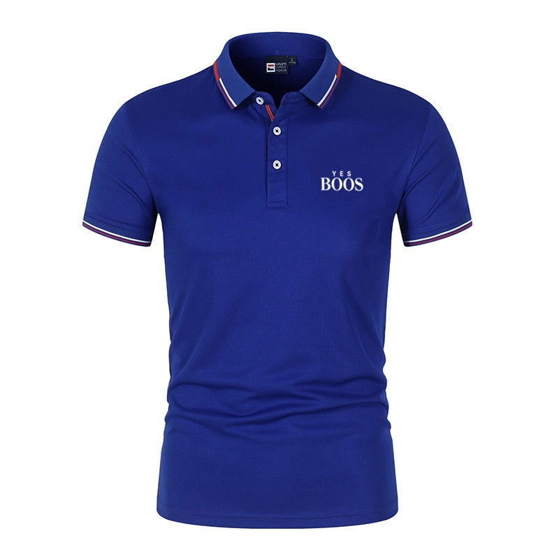 Casual Short Sleeved Polo Shirt