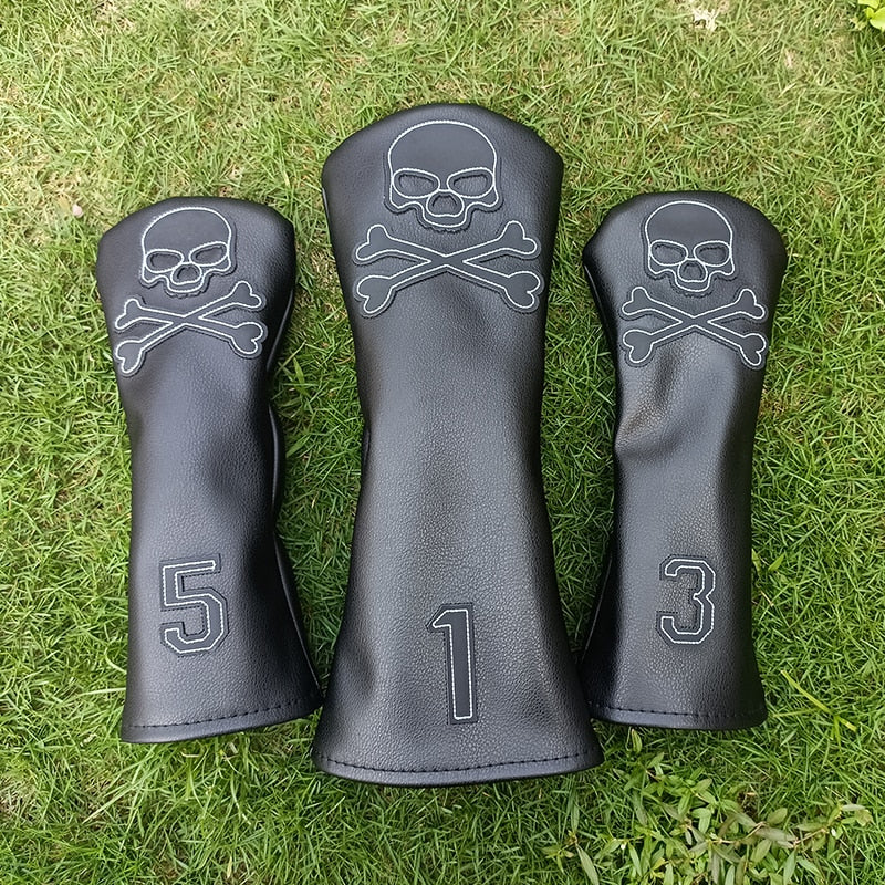 Leather Solid Golf Club Headcovers