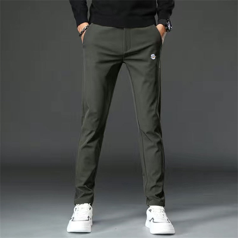 Elasticated Casual Golf Trousers