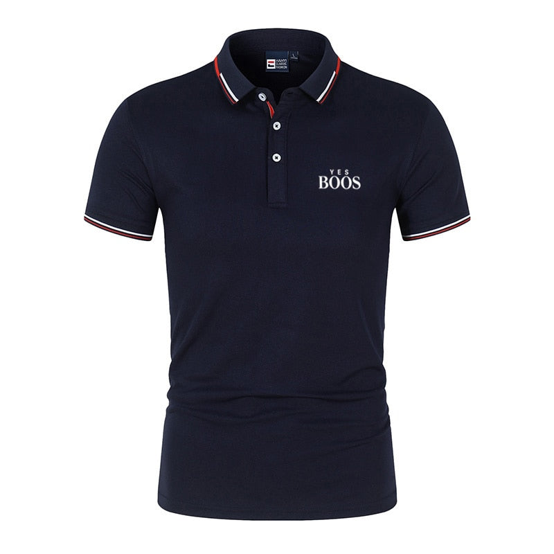 Casual Short Sleeved Polo Shirt