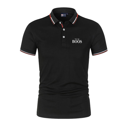 Casual Short Sleeved Polo Shirt