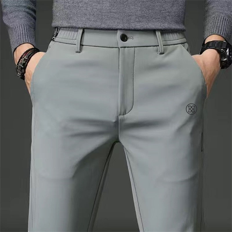 Elasticated Casual Golf Trousers