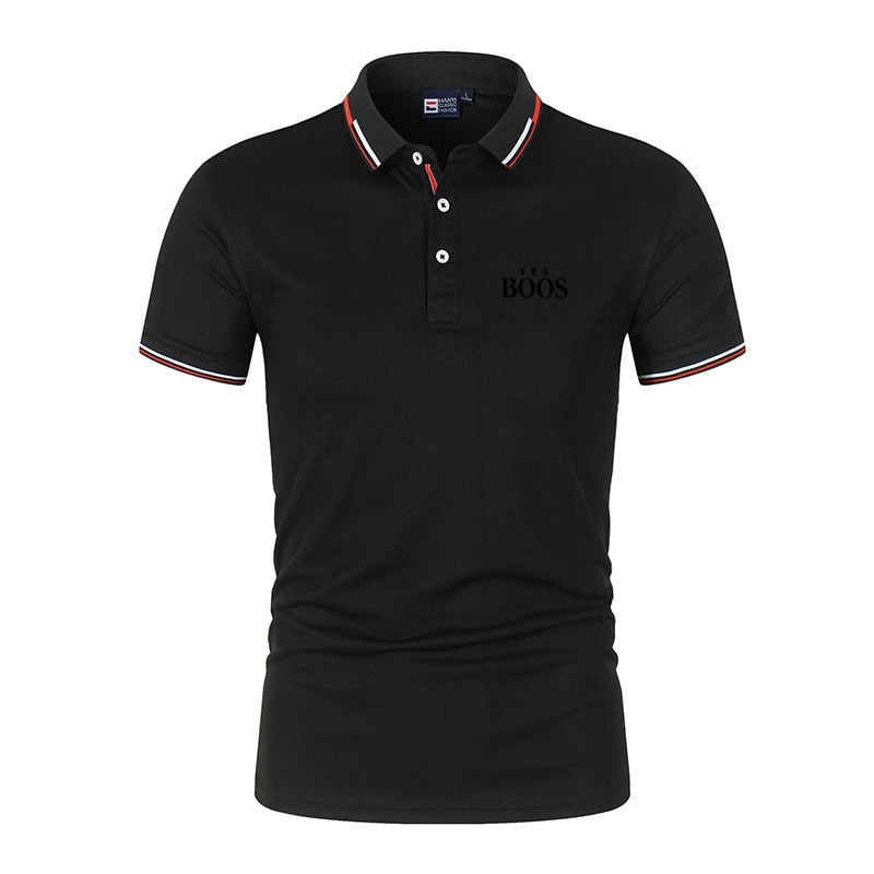 Casual Short Sleeved Polo Shirt