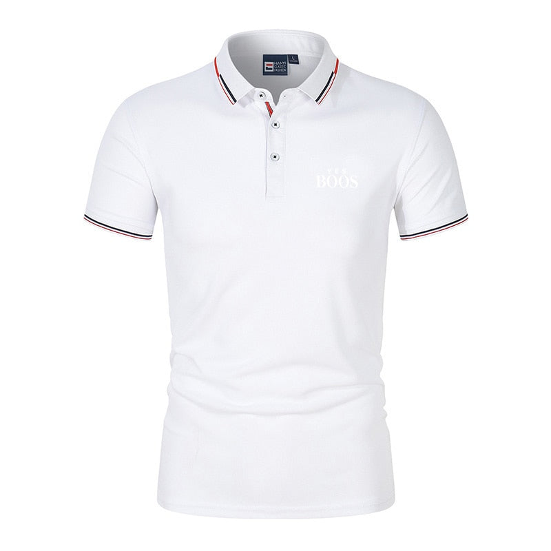 Casual Short Sleeved Polo Shirt