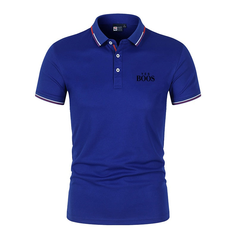 Casual Short Sleeved Polo Shirt