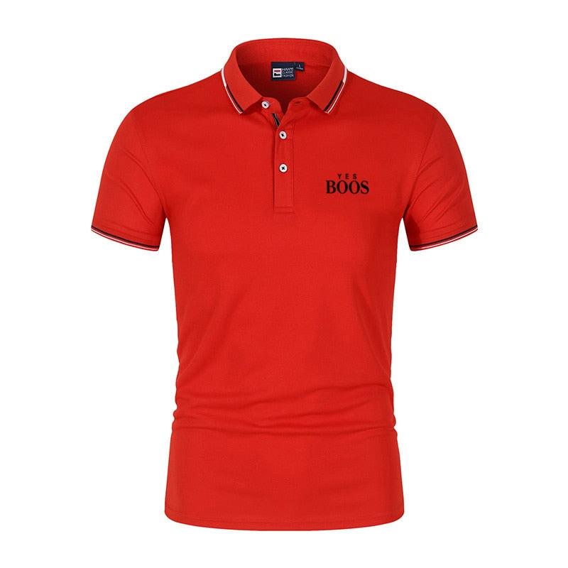 Casual Short Sleeved Polo Shirt