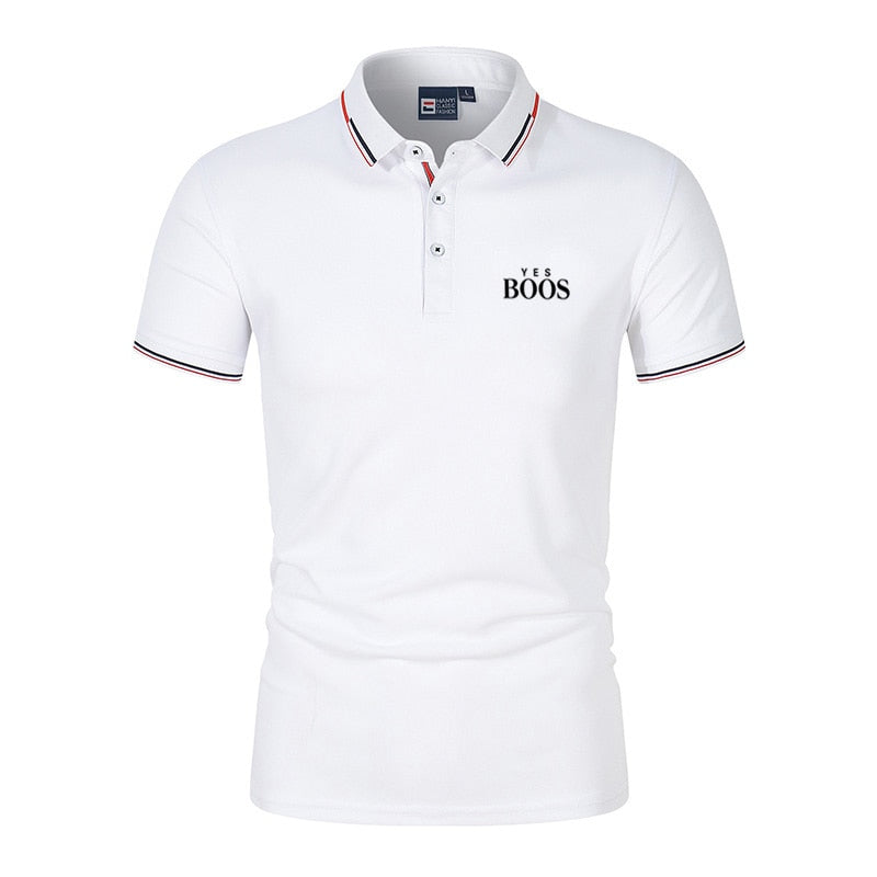 Casual Short Sleeved Polo Shirt