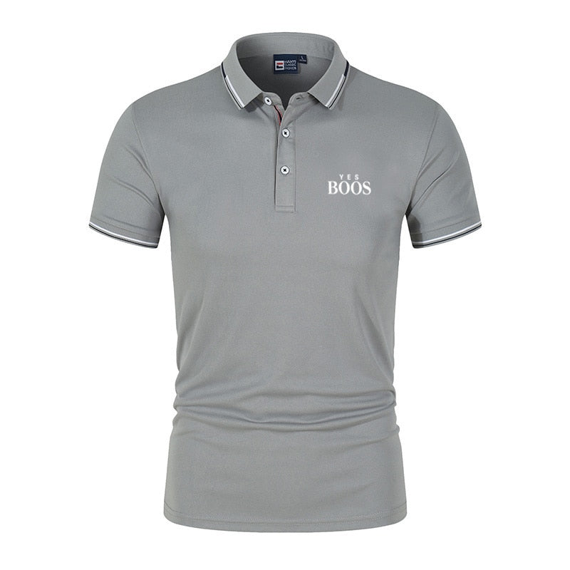 Casual Short Sleeved Polo Shirt