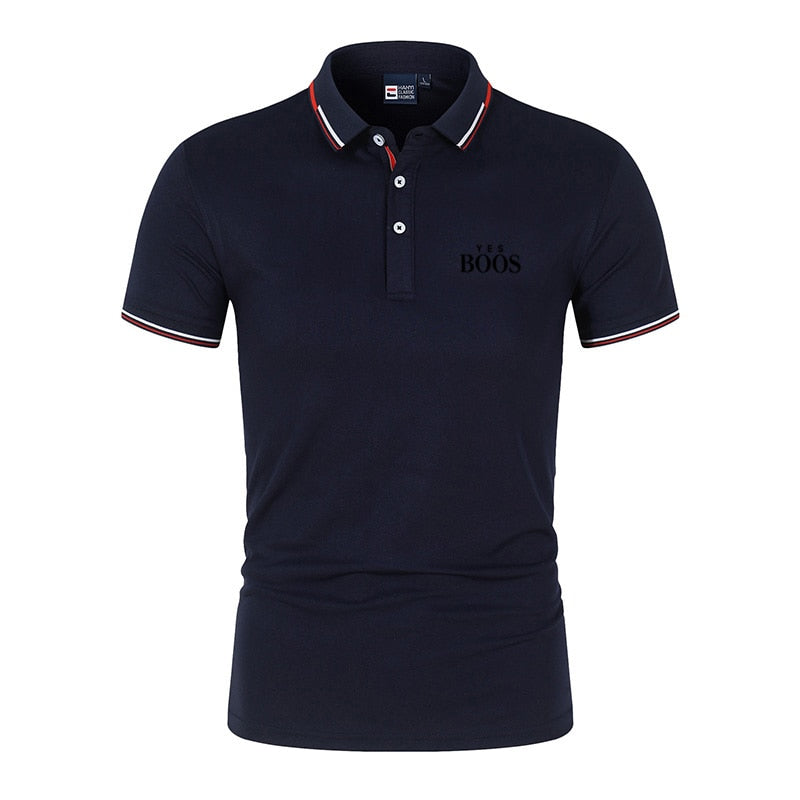 Casual Short Sleeved Polo Shirt